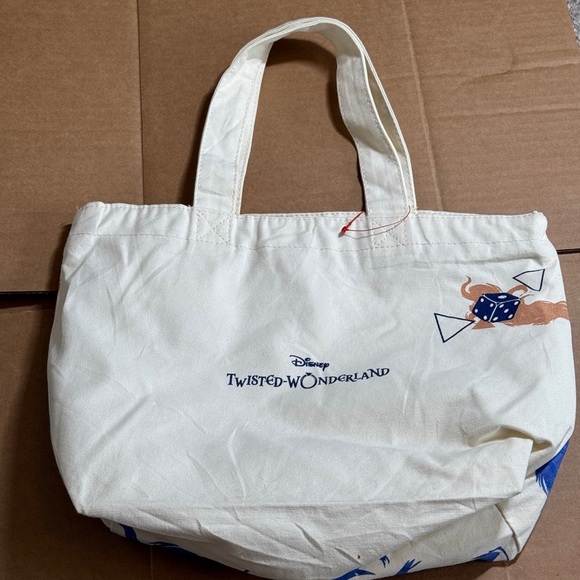 Disney Twisted Wonderland Mini Blue and White Tote Bag - Picture 5 of 9